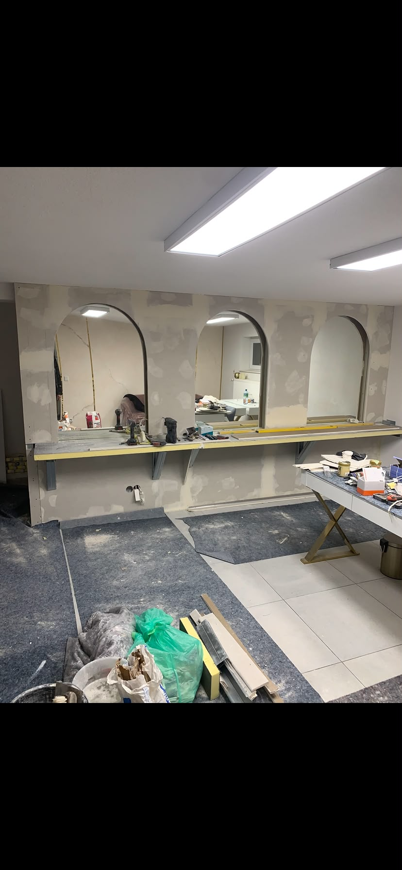 Baustelle Studio · Vorher